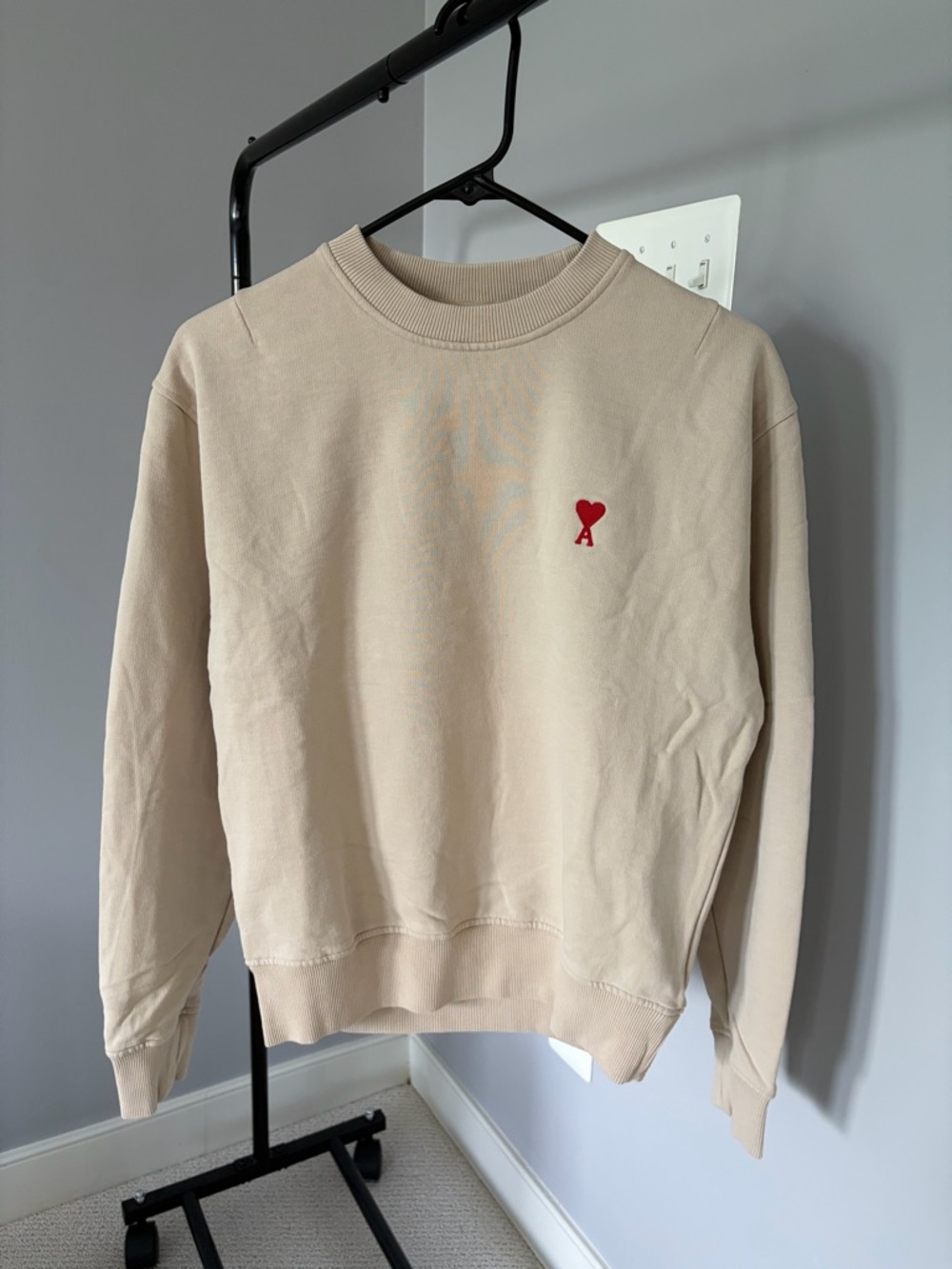 AMI Paris Ami de Coeur Crewneck